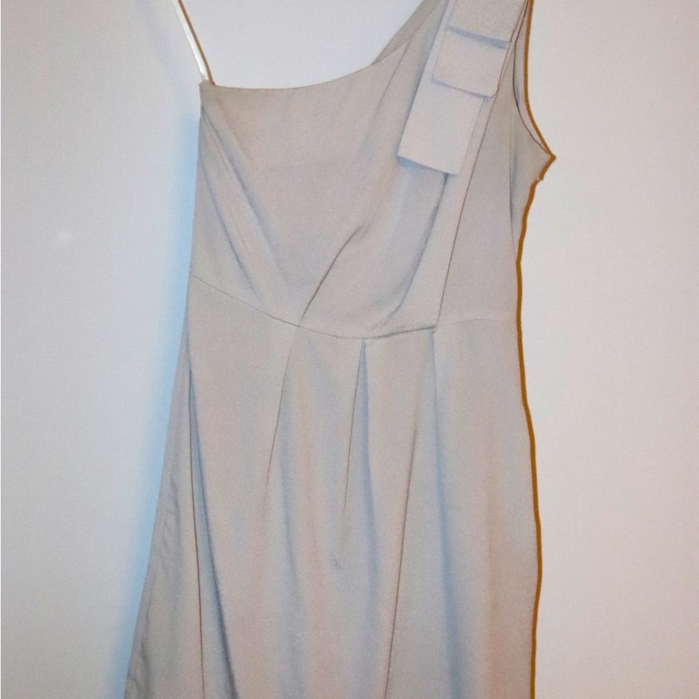 Mid 2000s One shoulder Cocktail mini dress sized Large, fits medium